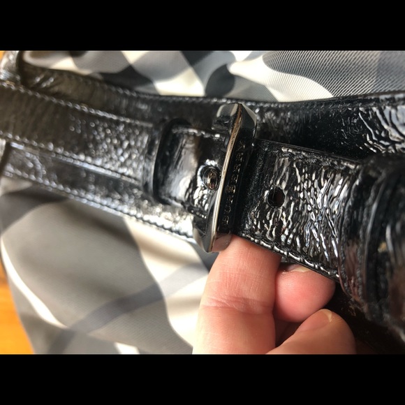 Burberry Black Plaid Handbag - Picture 3 of 5